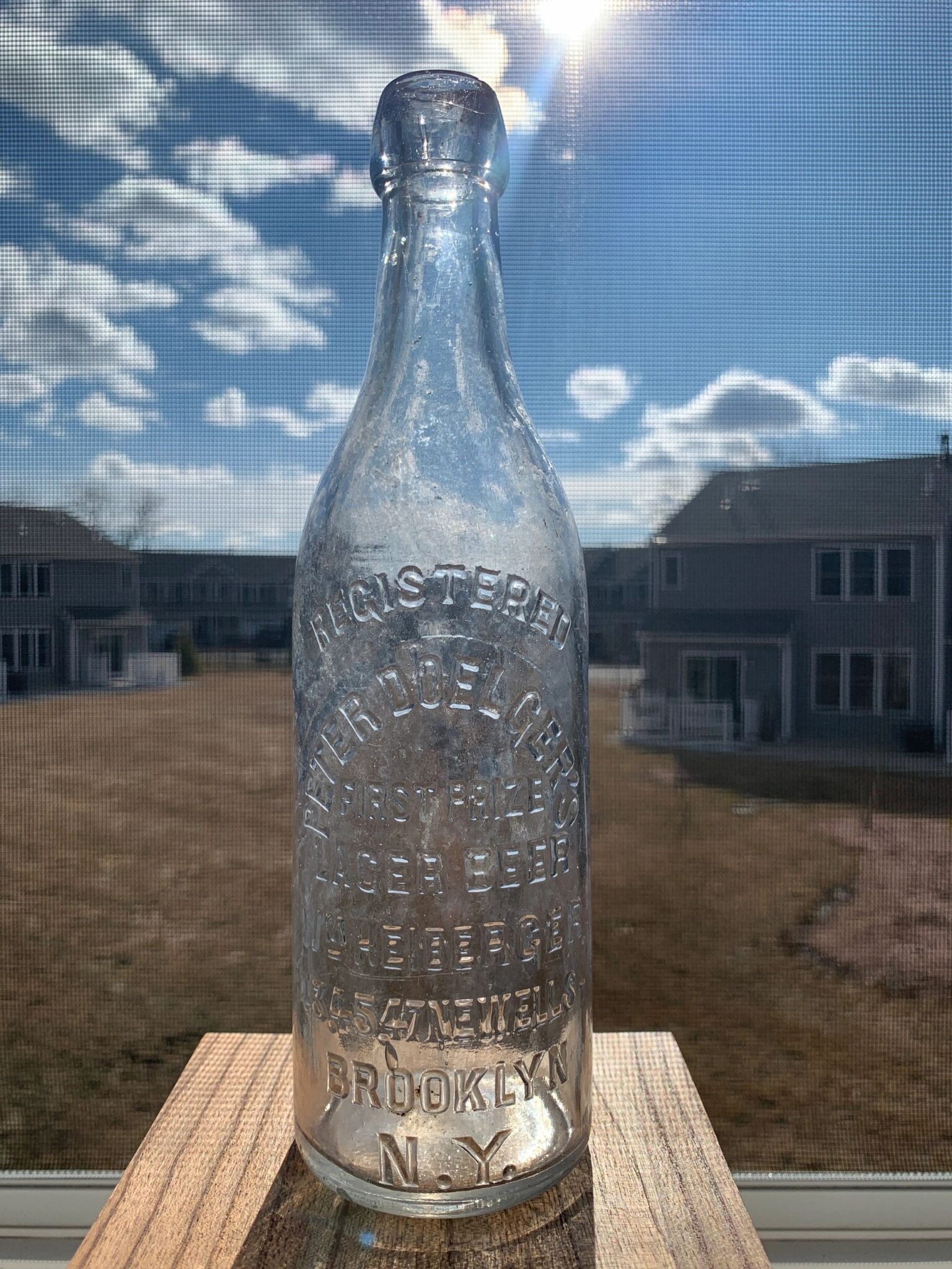 Peter Doelger's First Prize Lager Beer - Historic Beer Bottles NYC