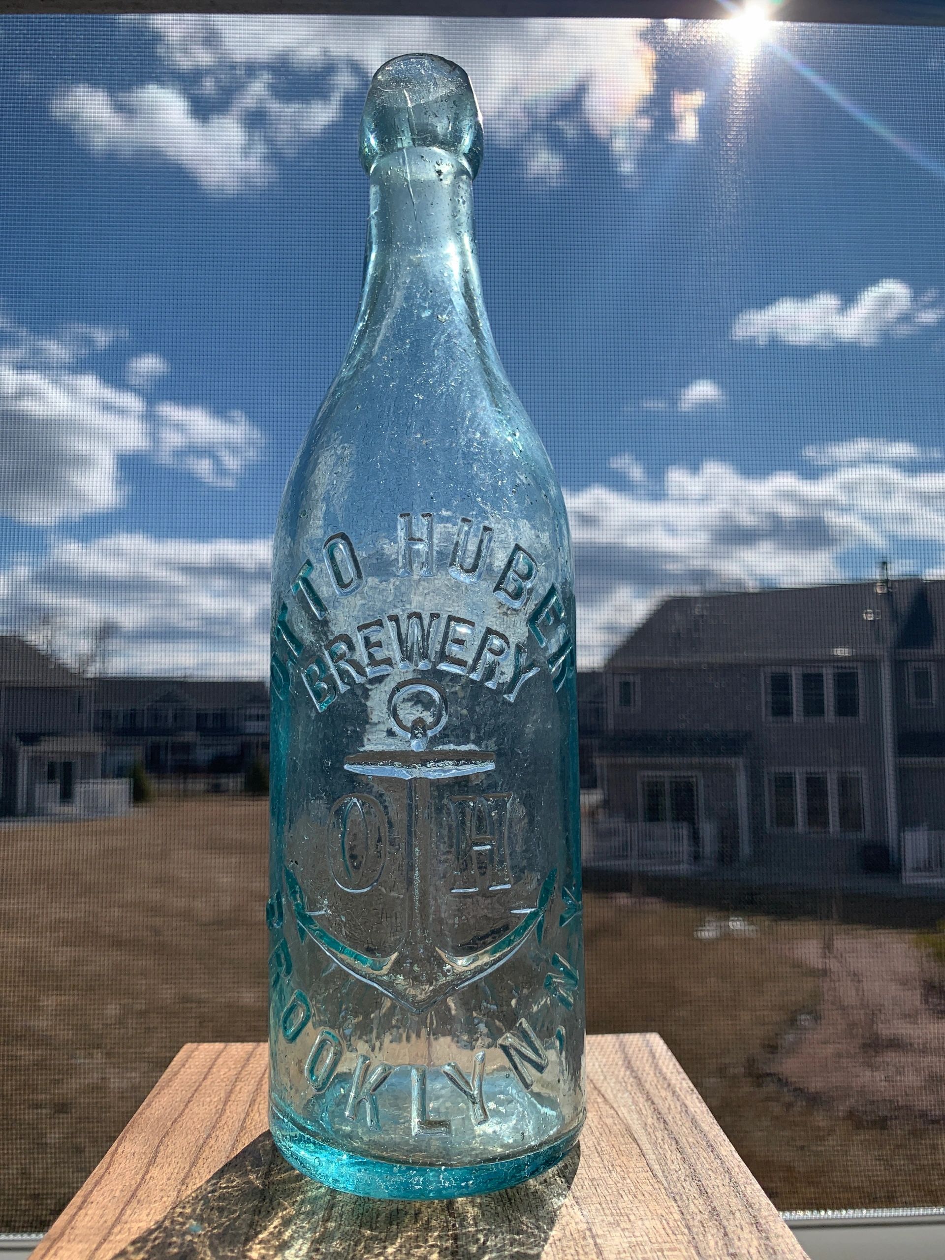 Otto Huber Brewery - Historic Beer Bottles NYC