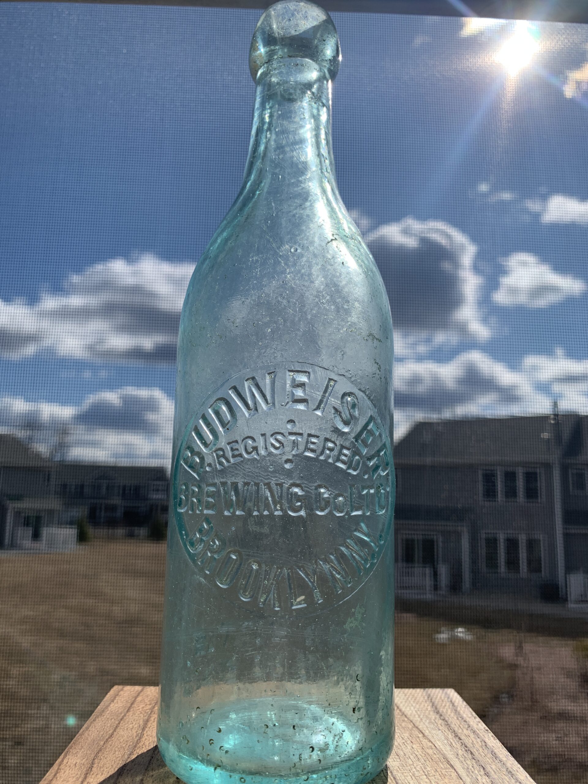 Budweiser Brewing Company - Historic Beer Bottles NYC